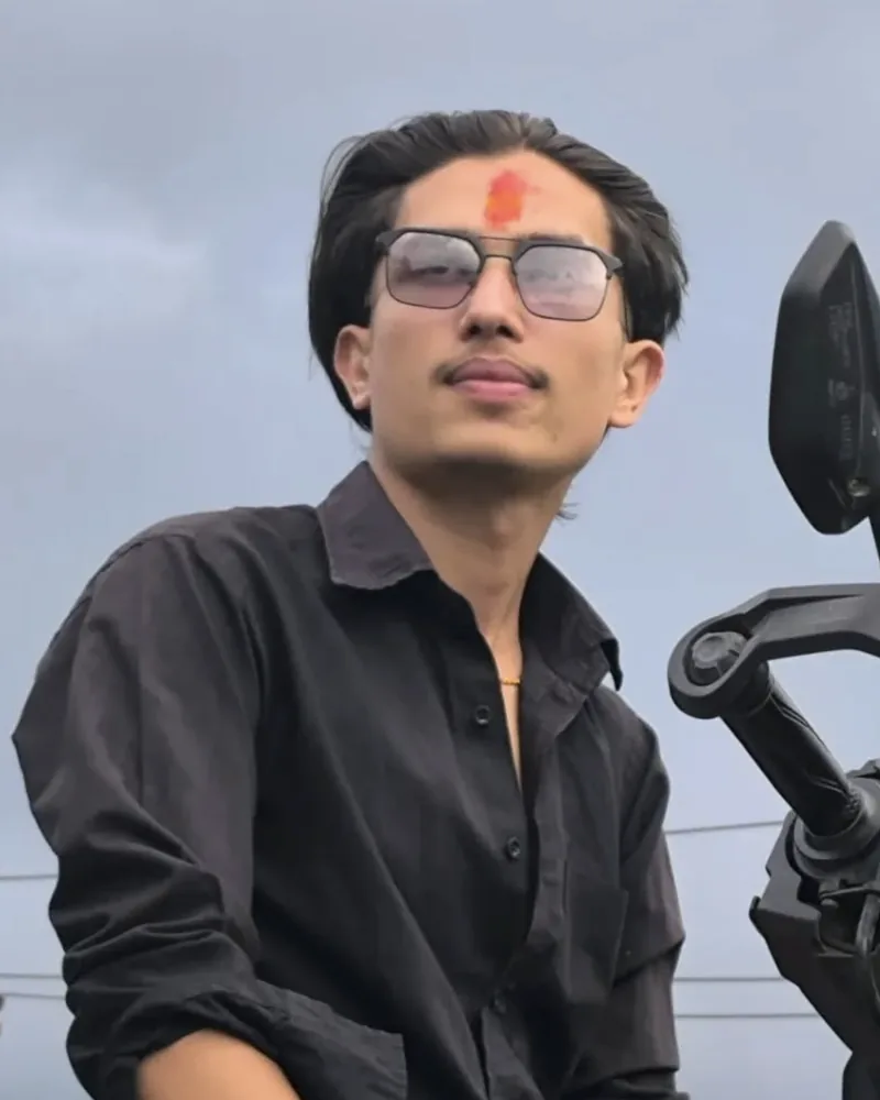 Ashok Bhattarai outdoors in Lalitpur, Nepal